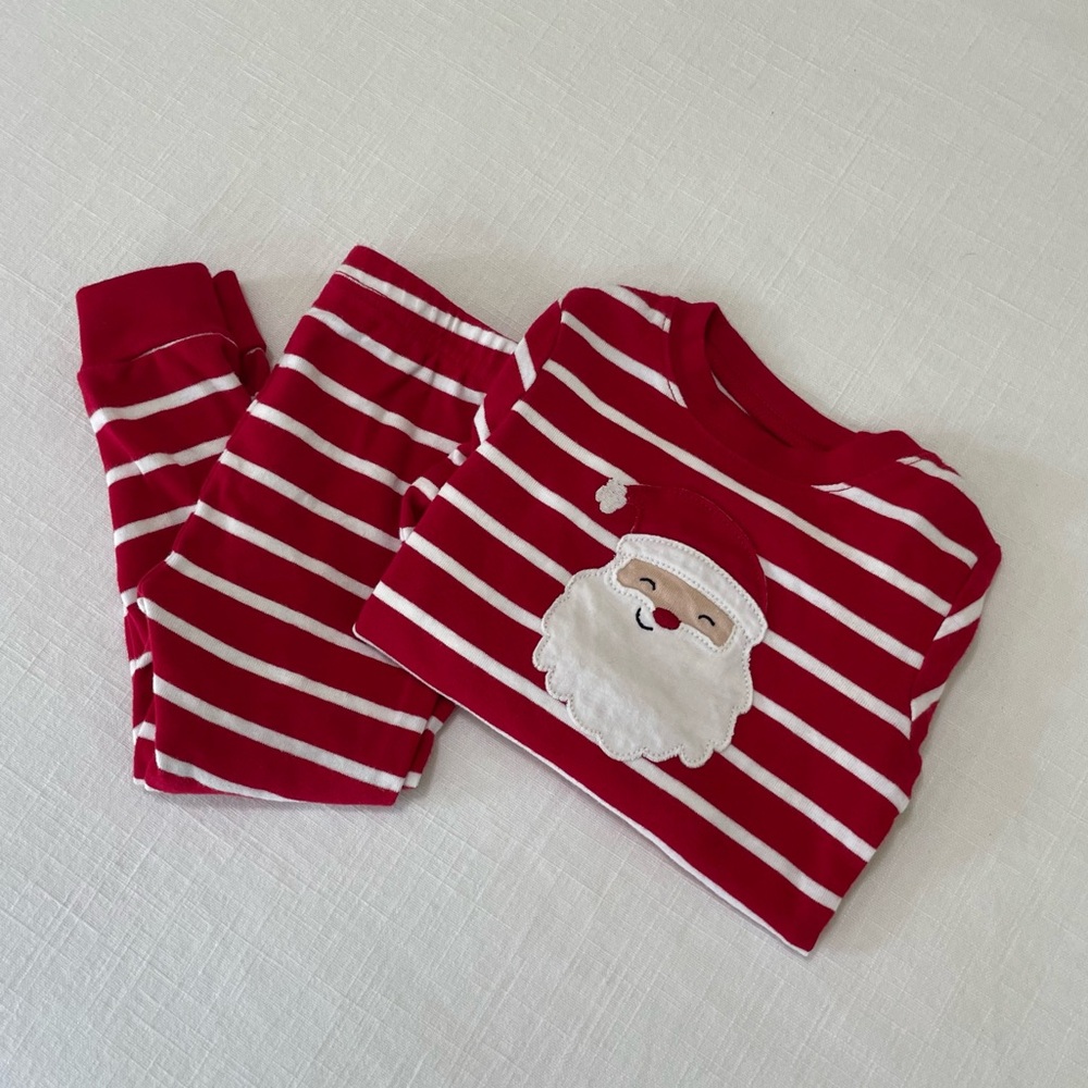 Carters Santa Pajamas